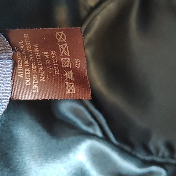 🌻Sandra Augelozzi Blue Wool Fedora - Picture 8 of 13